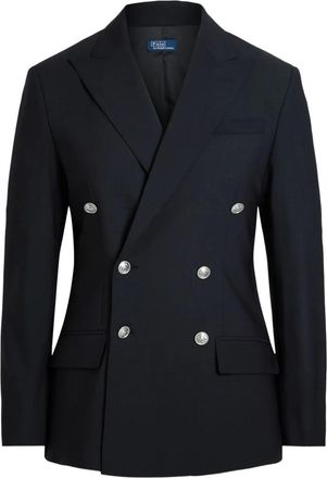 Polo Ralph Lauren Blazer met dubbele rij knopen - Zwart