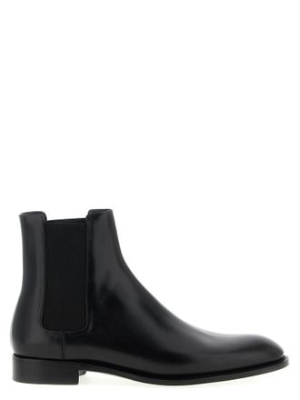 Saint Laurent Mens Adrien Ankle Boots