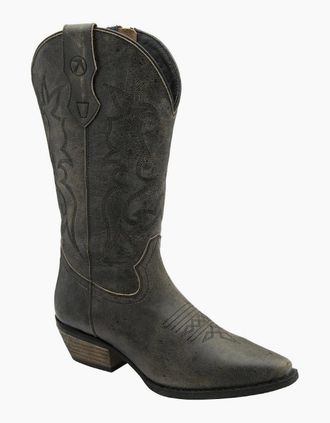 Ravel Womens Taylor Womens Western Style Boots - Black - Size: 7