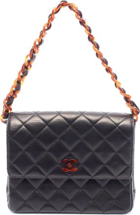 Chanel Matelasse Lambskin Handbag Black