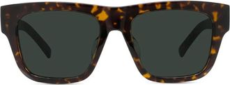 Givenchy GV Day Zonnebril - unisex - Zonnebrillen - Bruin - 52 MM - Accessoires
