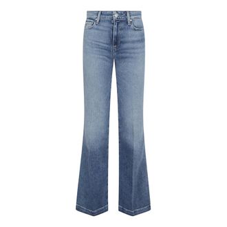 Paige Flared Jeans - Dames - Flared Jeans - Blauw - W31 - Katoen - Jeans