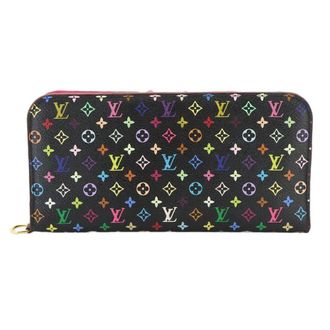 Louis Vuitton Multi-Color Noir Monogram Multicolore Long Wallet (Bi-Fold) (Pre-Owned)