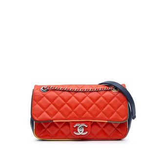 Chanel Gequilted Leren Crossbody