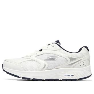 Skechers (WMNS) Skechers Go Run Consistent White Navy Blue 128280-WNV