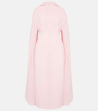 Roksanda Ilincic Nour draped crepe midi dress