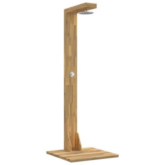 vidaXL Ducha Exterior 210,5 Cm Blanco Vidaxl