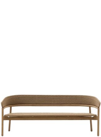 K Home Massive Premium In-/Outdoor 3-Sitzer Sitzbank Arinello mit Armlehnen