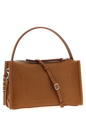 J.W.Anderson Loafer Leather Shoulder Bag - Tan
