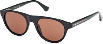 Web Eyewear Web WE0377 98E Mens Sunglasses Green Size 51
