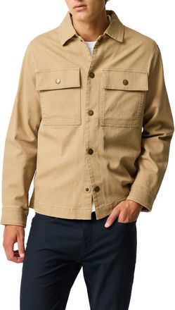 Rodd & Gunn Four Rivers Stretch Cotton Jacket in Saddle at Nordstrom, Size Xxx-Large