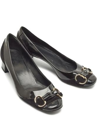 Gucci 1147155 Black - women - Patent Leather/Leather/Leather/Suede - 38