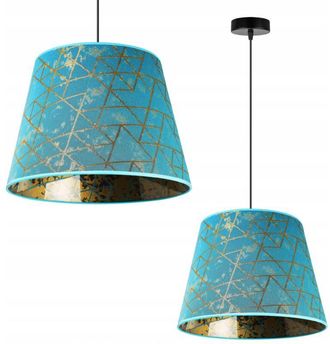 OEM L&aacute;mpara Colgante, L&aacute;mpara De Techo, Pantalla, Patr&oacute;n Dorado