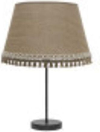 Fabrilamp Lampara Sobremesa Alto Modelo Ada Cuero/arena