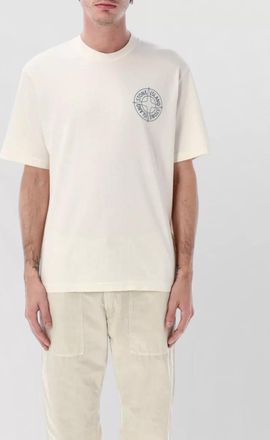 Stone Island ribbed regular-fit cotton t-shirt