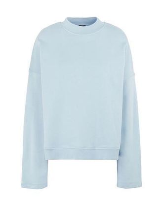 8 by YOOX ORGANIC JERSEY MOCK NECK OVERSIZE SWEATER