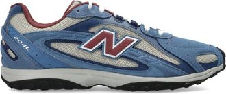 New Balance Streamlined Shoreline Blue Sneakers With Suede And Leather Accents