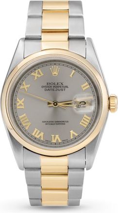 Rolex Pre-owned Rolex Datejust Automatic Chronometer Silver Dial Unisex Watch 16203 SRO