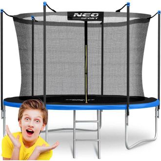 OEM Cama El&aacute;stica De Jard&iacute;n De 183 Cm Con Red Interior Y Escalera Neo-sport