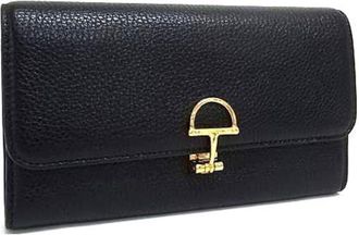 Gucci Black Leather Long Wallet (Bi-Fold) (Pre-Owned)