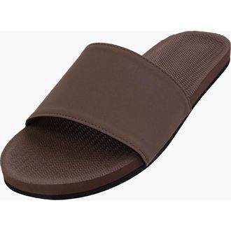 indosole Responsibly-Made Tire Sole Slide Sandals in Soil at Nordstrom, Size 7