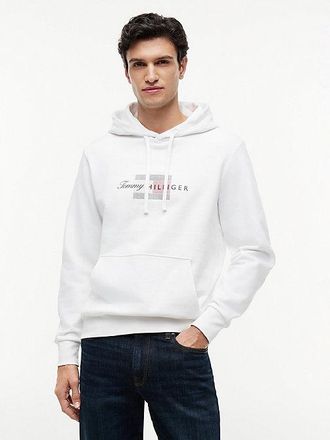 Tommy Hilfiger Flag Graphic Terry Drawstring Hoody