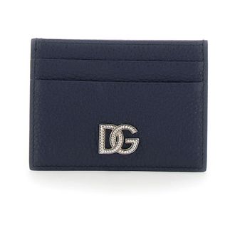 Dolce & Gabbana Heren, Accessoires, Blauw, Maat: ONE Size Leer
