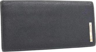Cartier Pre-owned Wallets, male, Black, Size: ONE SIZE Pre-owned Long wallet (bi-fold)