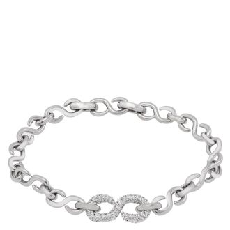 Swarovski Dextera Chain Bracelet, Size Medium