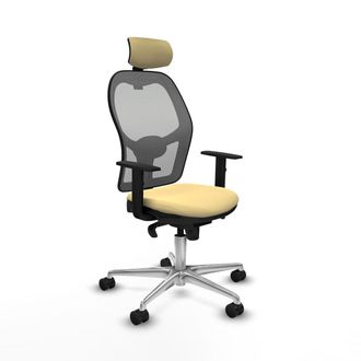 Piqueras y Crespo Piqueras Y Crespo Jorquera Silla De Oficina Crema Ergon&oacute;mica