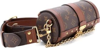 Louis Vuitton Papillon Trunk Bag Monogram Canvas shoulder bag - Bruin