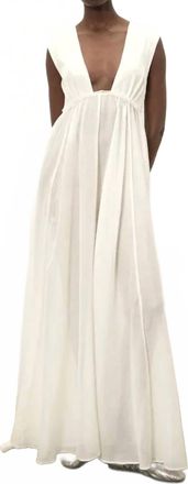 Paris Georgia Camille Maxi Dress In White