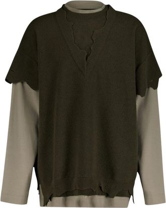 Givenchy Heren, Truien, Groen, Maat: S Wol