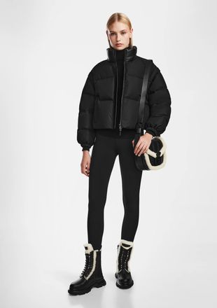 Rudsak OPRAH WOMENS CONVERTIBLE DOWN PUFFER WITH REMOVABLE SLEEVES