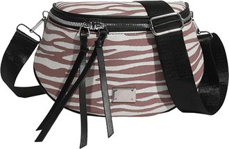 Generic Cymwer PU Leather Fashion Crossbody Bags Waist Bag for Women Work Shopping (Pink)