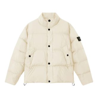 Stone Island Hombre, Chaquetas, Blanco, Talla: S