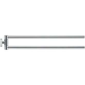 Duravit Duravit - Toallero Karree 45cm, 2 Brazos, Cromo, 0099581000