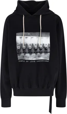 Rick Owens Felpa Stampata