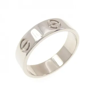 Cartier White Gold White Gold (18K) Band Ring (Pre-Owned)
