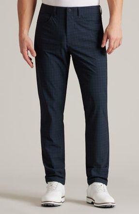 Rhone Momentum Golf Pants in True Navy Plaid at Nordstrom Rack, Size 31