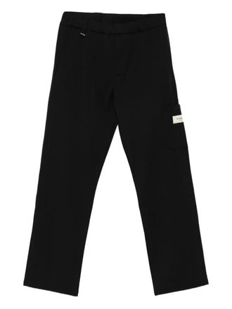 Flaneur pocket-detail trousers - Black