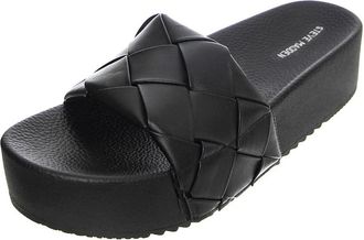 Steve Madden Slippers - Dames - Sandalen - Zwart - 38 EU - Schoenen
