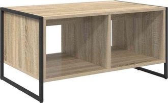 vidaXL Mesa De Caf&eacute; Sonoma 80 X 50 X 40 Cm Madera Contrachapada Vidaxl