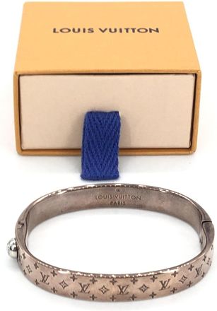 Louis Vuitton Nanogram Cuff Womens Bangle/Plated (Pre-Owned)