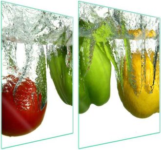 OEM Placa Protectora De Vidrio Para Estufa 70x52 Pimienta