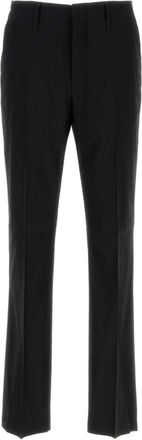 Fendi Black wool blend pant