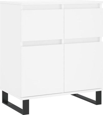 vidaXL Sideboard White 60x35x70 cm Engineered Wood vidaXL