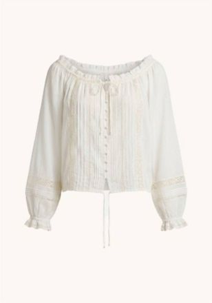 Elan Womens Off Shoulder Top In White