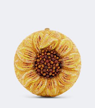 Judith Leiber Sunflower Soleil embellished clutch