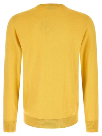 Ballantyne Argyle Jacquard Sweater - Yellow